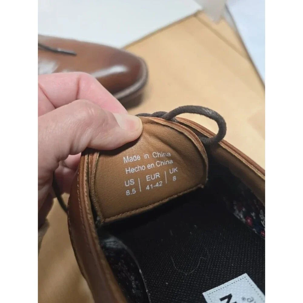 Madden - Mens Ortholite Brown Dress Shoes - Size 8.5